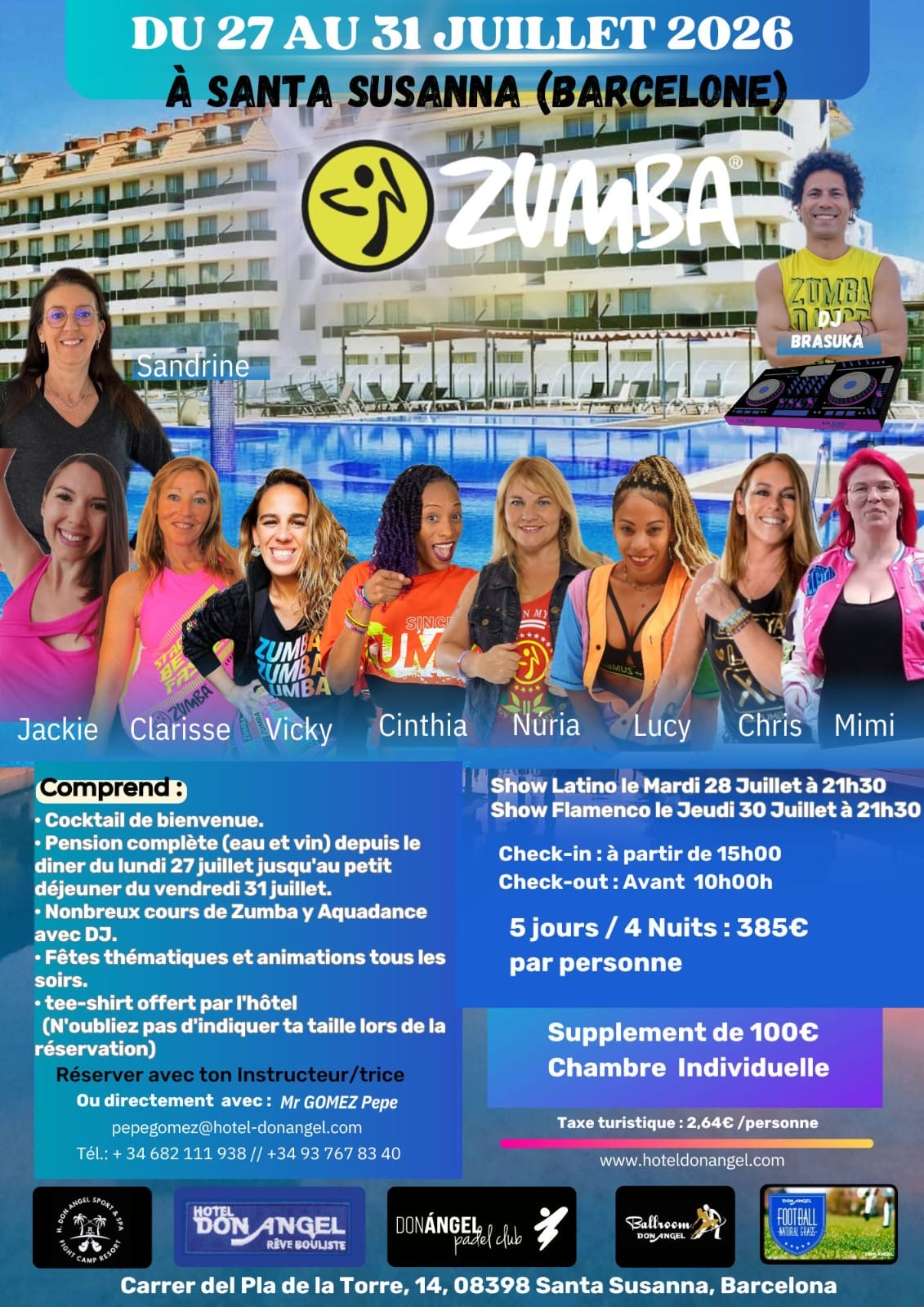 Eventos hotel Don Angel 2026