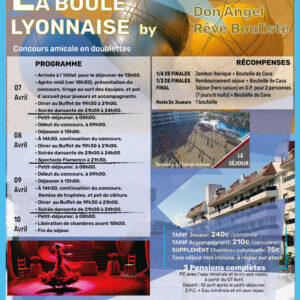 XXVI Concurso La Boule Lyonnaise Abril 2026