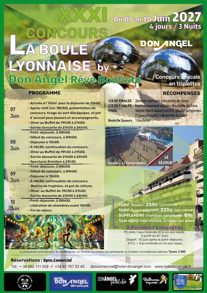 Boule Hotel don Angel junio 27