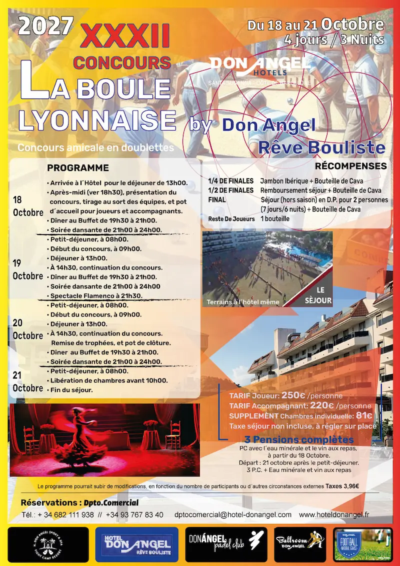Boule Hotel don angel Octubre 27