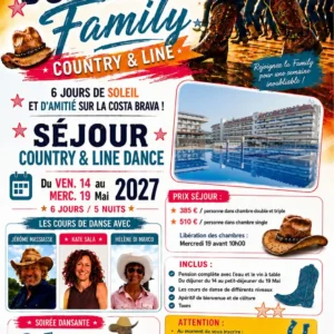 Country y Baile en linea Mayo 2027