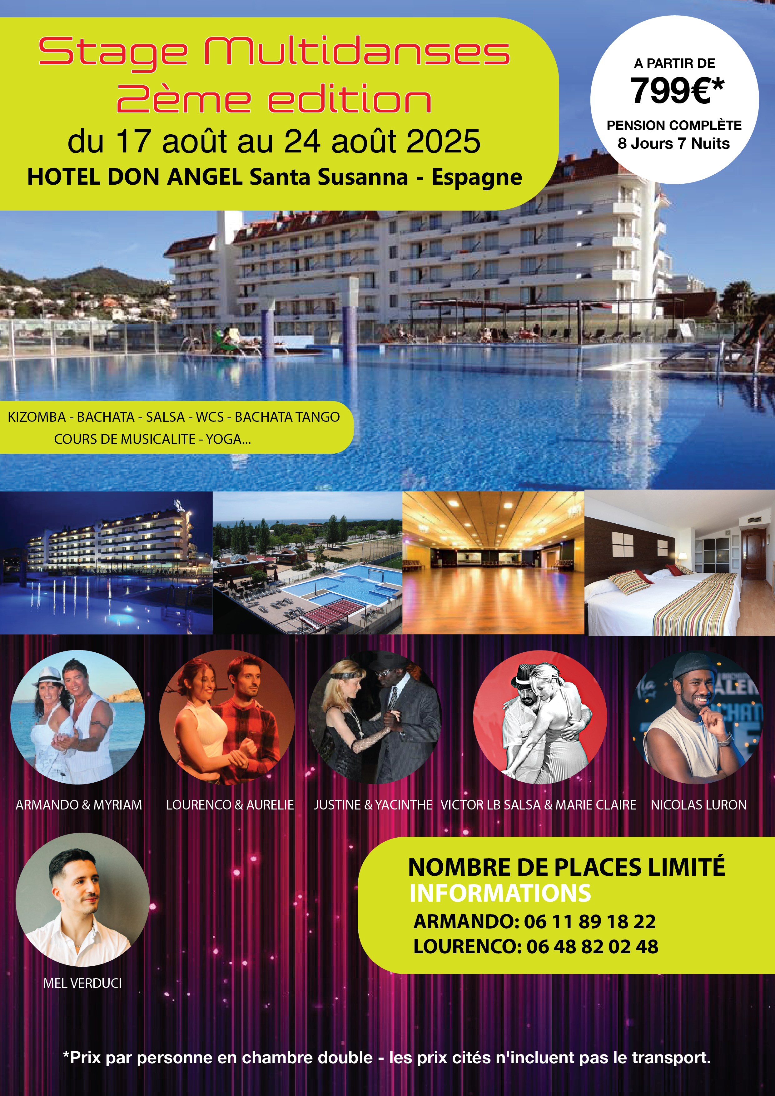 Stage Multi Dance Hotel Don Angel 2025