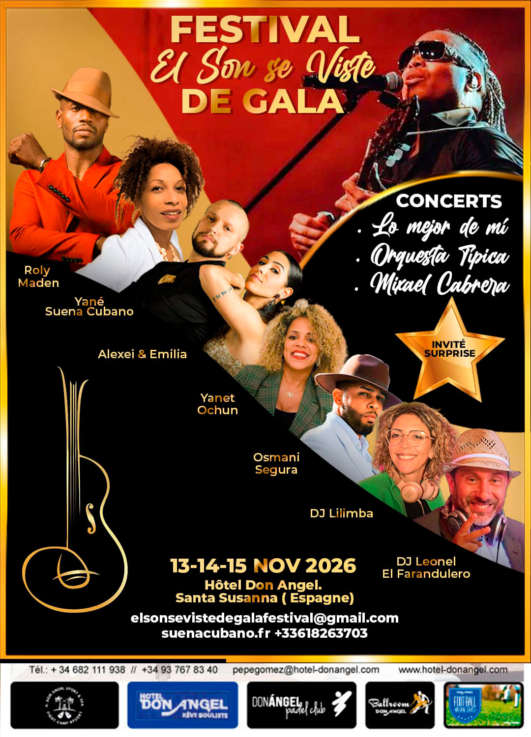 Festival-noviembre26 Hotel Don Angel