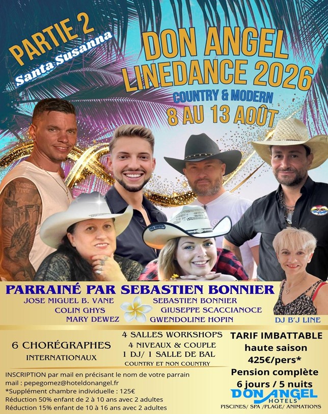 line dance country hotel don angel </h3>
<p> August 26