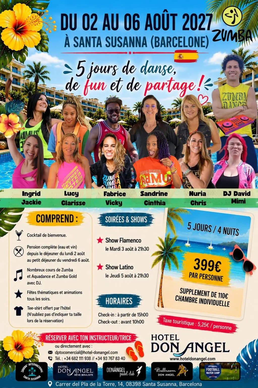 Zumba27 Zumba Hotel don Angel 2027