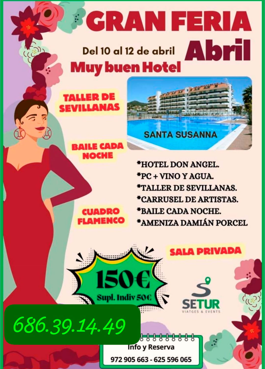 Feria de Abril Hotel Don Angel